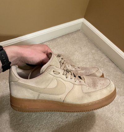 Air Force 1 07 Lv8 Suede Mushroom