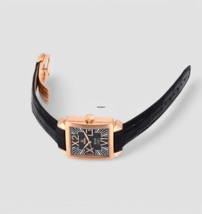 Omega De Ville X2 35mm Big Date Rose Gold Men Watch