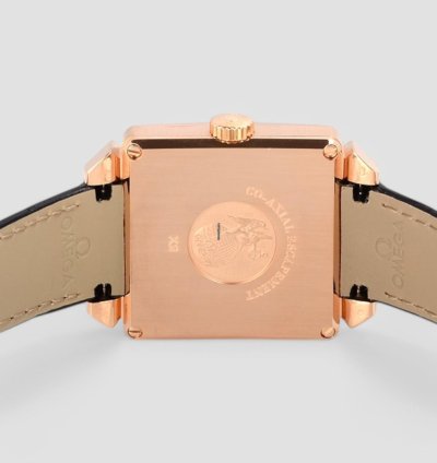 Omega De Ville X2 35mm Big Date Rose Gold Men Watch