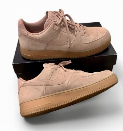 Air Force 1 07 Lv8 Suede Particle Pink