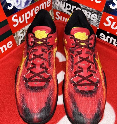 Nike Zoom Kobe 8 Id 586174-992 Size 12 Nikeid Ironman