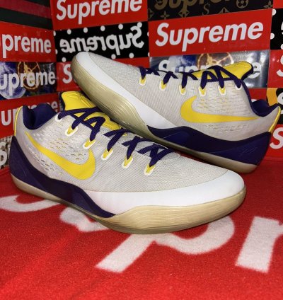 Nike Zoom Kobe 9 Ix Nikeid Id Lakers 688501-991 Size 12