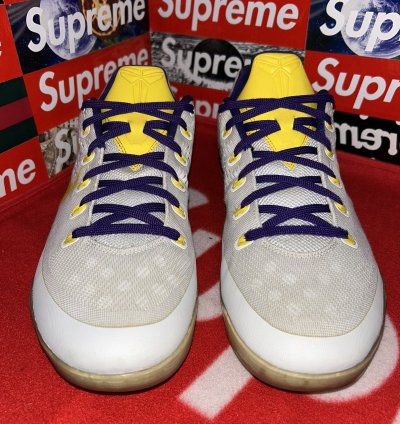 Nike Zoom Kobe 9 Ix Nikeid Id Lakers 688501-991 Size 12
