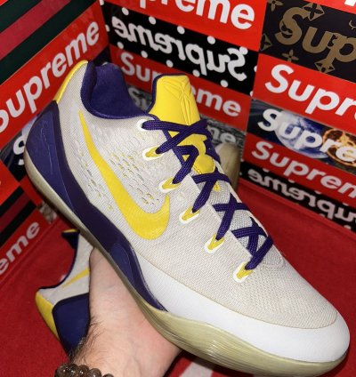 Nike Zoom Kobe 9 Ix Nikeid Id Lakers 688501-991 Size 12
