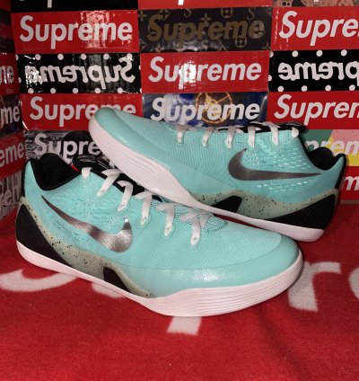 Nike Zoom Kobe 9 Ix Nikeid Id Tiffany 688501-991 Size 12 5