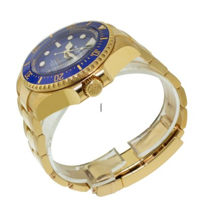 Rolex Sea-dweller Deepsea 44mm Yellow Gold Blue Dial Blue Bezel 136668lb
