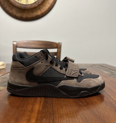 Travis Scott Jordan Jumpman Jack Tr Dark Mocha Size 10