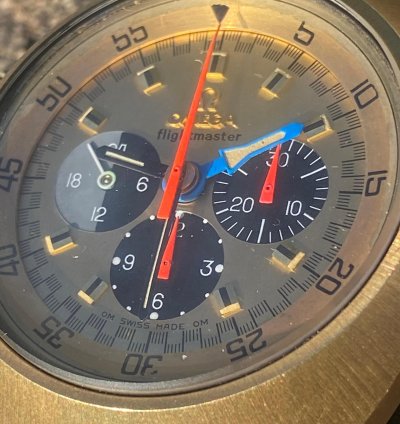 Omega Flightmaster De Luxe Solid Gold Collector Dream Extract Omega Archive