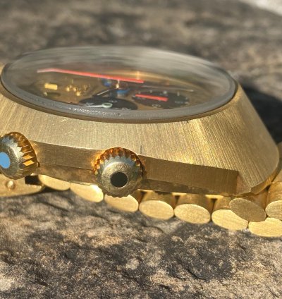 Omega Flightmaster De Luxe Solid Gold Collector Dream Extract Omega Archive