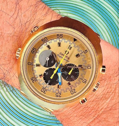 Omega Flightmaster Or