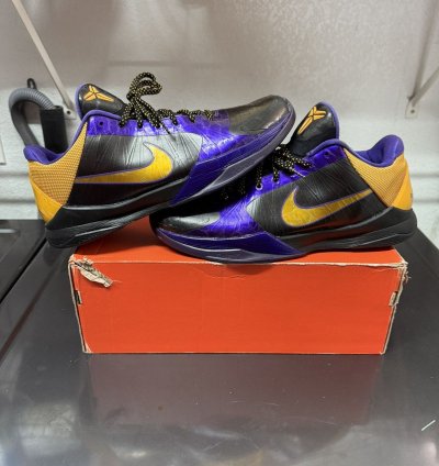Pre-owned Nike Kobe 5 Lakers sz11