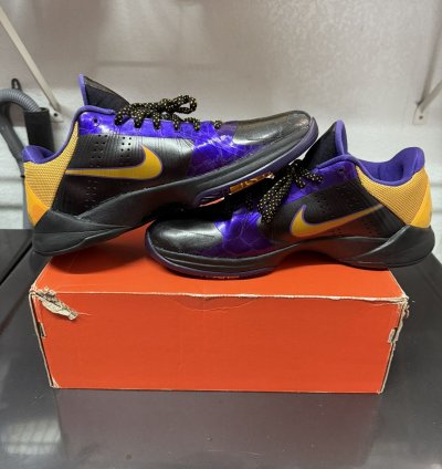 Pre-owned Nike Kobe 5 Lakers sz11