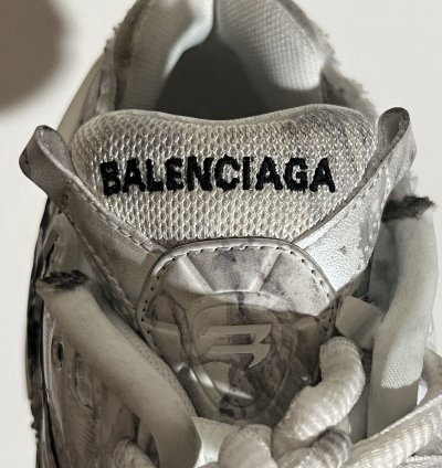 Balenciaga Off-white Runner Graffiti Sneaker