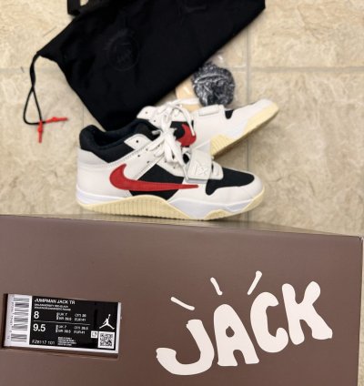Travis Scott Jumpman Jack Rexx University Red