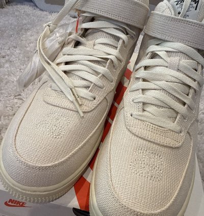 Air Force 1 07 Mid Sp Stussy Size 11 Ds