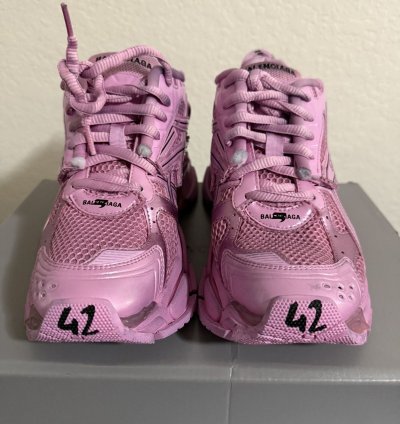 Balenciaga Pink Runner Sneaker 42