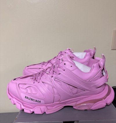 Balenciaga Pink Track Sneakers