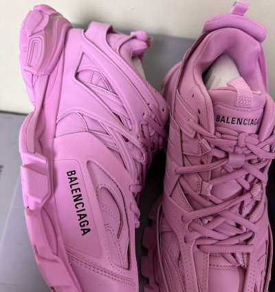 Balenciaga Pink Track Sneakers