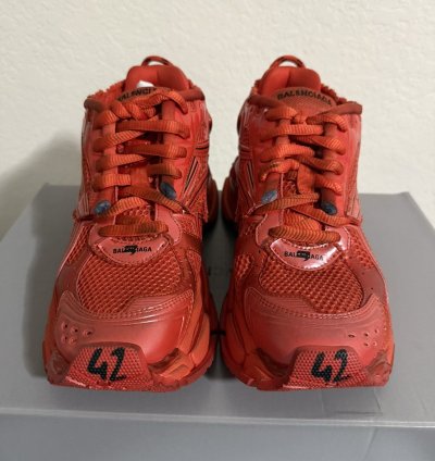 Balenciaga Red Runner Sneaker 42