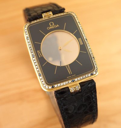 Omega La Magique Speciale Ultra-thin Transparent Scarface Diamonds Rare