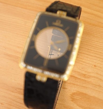 Omega La Magique Speciale Ultra-thin Transparent Scarface Diamonds Rare