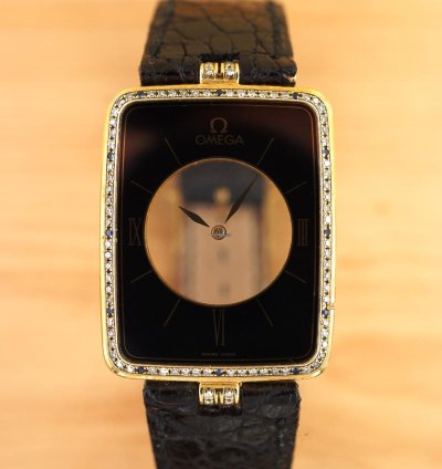 Omega La Magique Speciale Ultra-thin Transparent Scarface Diamonds Rare