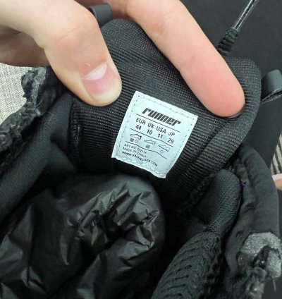 Balenciaga Runner Black