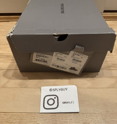 Balenciaga Runner Black Sz 44