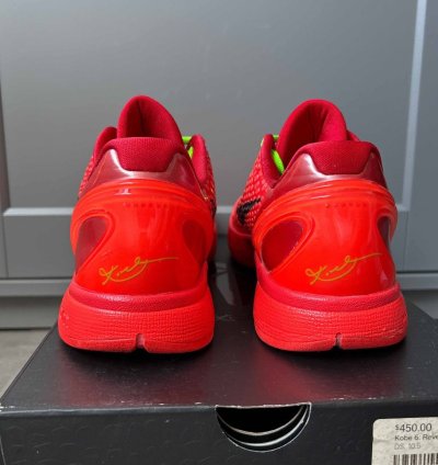 Size 10 5 - Nike Kobe 6 Proto Reverse Grinch Bryant Gigi