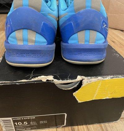 Size 10 5 - Nike Kobe 8 Blue Coral Snake