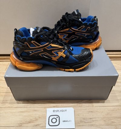 Balenciaga Runner Blue Orange Black 41