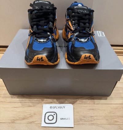 Balenciaga Runner Blue Orange Black 41