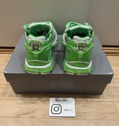 Balenciaga Runner Fluo Green Sz 40