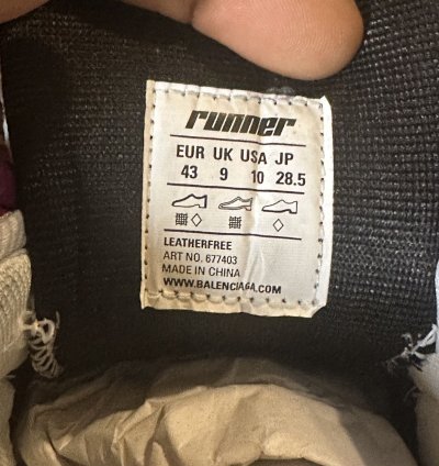 Balenciaga Runner Multi-color