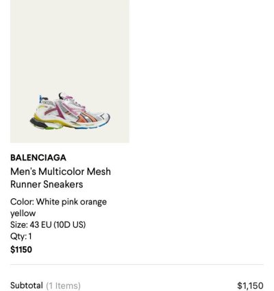 Balenciaga Runner Multi-color