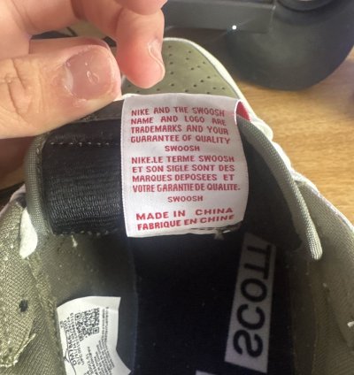 Travis Scott Reverse Olive Jordan 1s