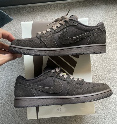 Travis Scott Velvet Brown J1 Low