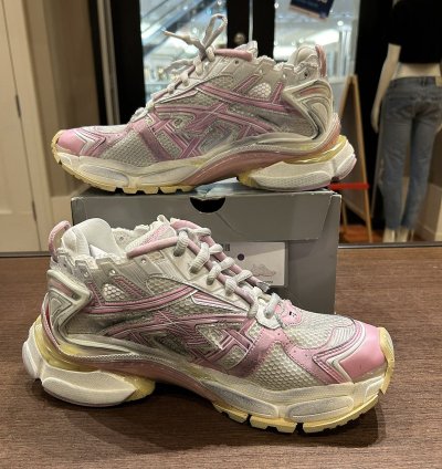 Balenciaga Runner Pink White
