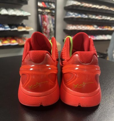 Size 5y - Nike Kobe 6 Protro Reverse Grinch Gs Fv9676-600 Gs