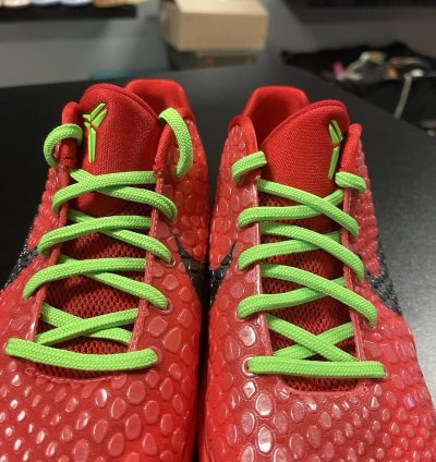 Size 5y - Nike Kobe 6 Protro Reverse Grinch Gs Fv9676-600 Gs
