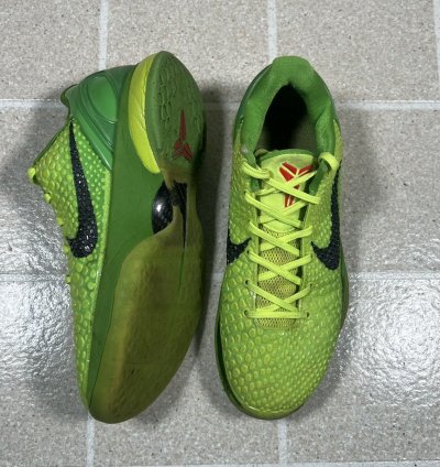 Size 7 - Nike Zoom Kobe 6 Protro Low Grinch