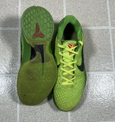 Size 7 - Nike Zoom Kobe 6 Protro Low Grinch