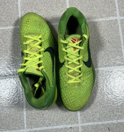 Size 7 - Nike Zoom Kobe 6 Protro Low Grinch