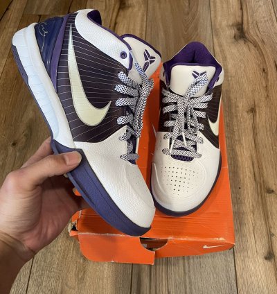 Size 9 - Nike Zoom Kobe 4 Tb Varsity Purple