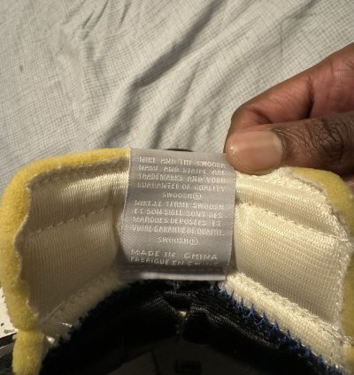 Union Jordan 1 Black Toe