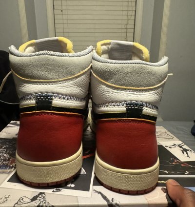 Union Jordan 1 Black Toe