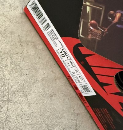 Union Jordan 1 Retro High Og Sp Chicago Shadow