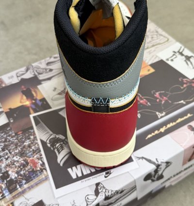 Union Jordan 1 Retro High Og Sp Chicago Shadow