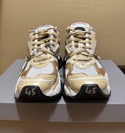Balenciaga Runner Sneaker Beige White 45