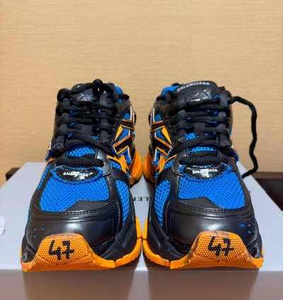 Balenciaga Runner Sneaker Blue Orange 47